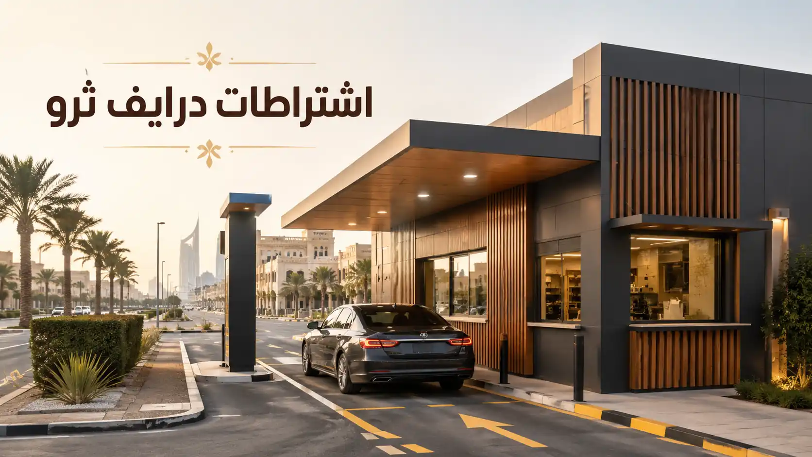 ما هي اشتراطات درايف ثرو في السعودية؟