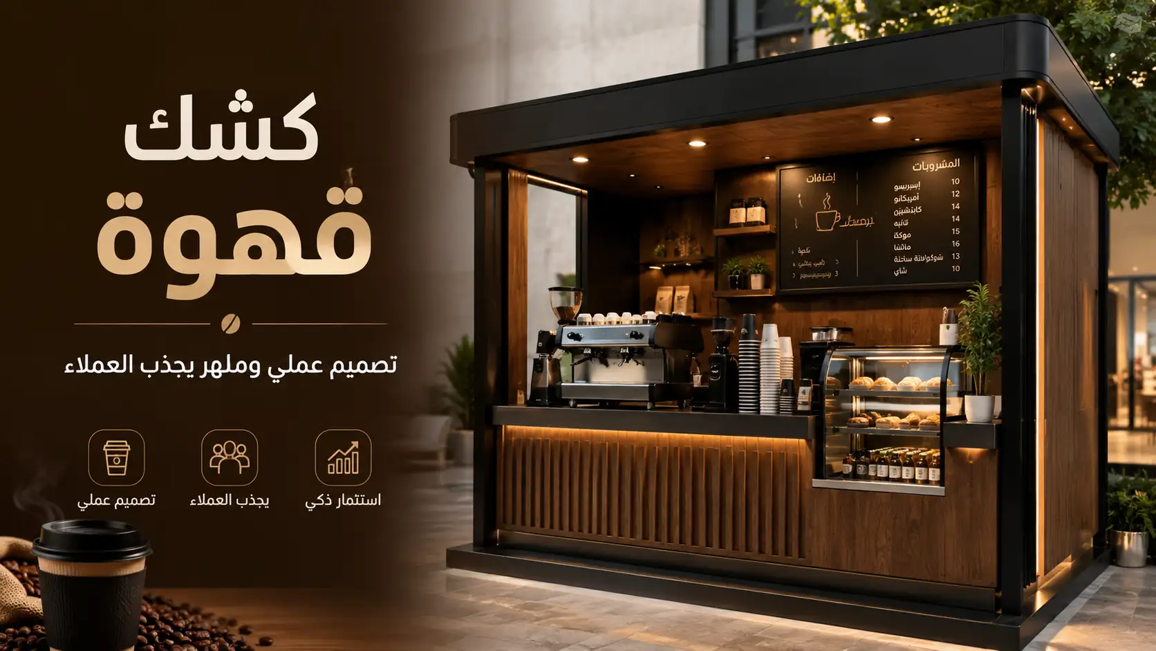 شروط ترخيص كشك قهوة في السعودية شروط ترخيص كشك قهوة في السعودية