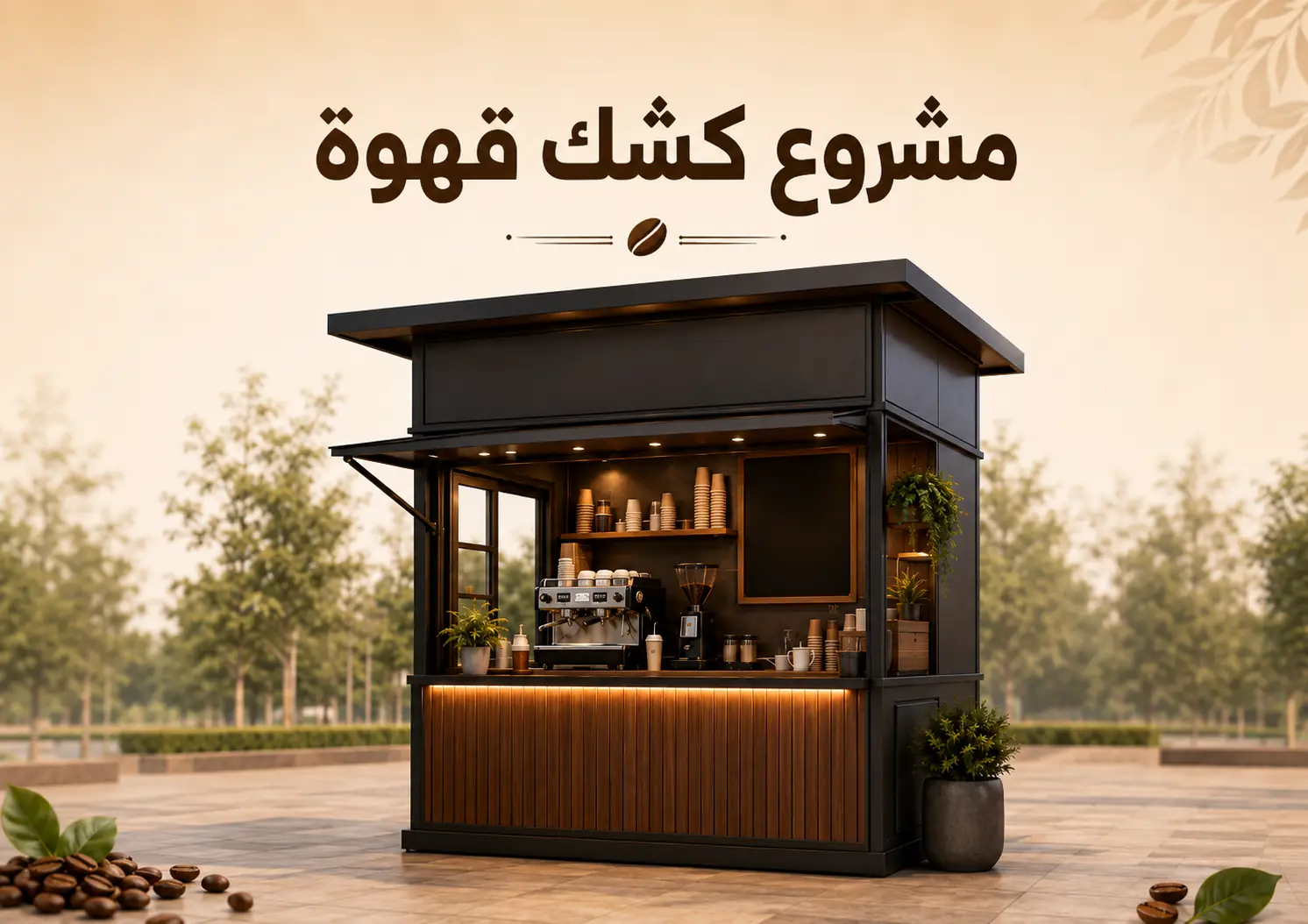 مشروع كشك قهوة في السعودية