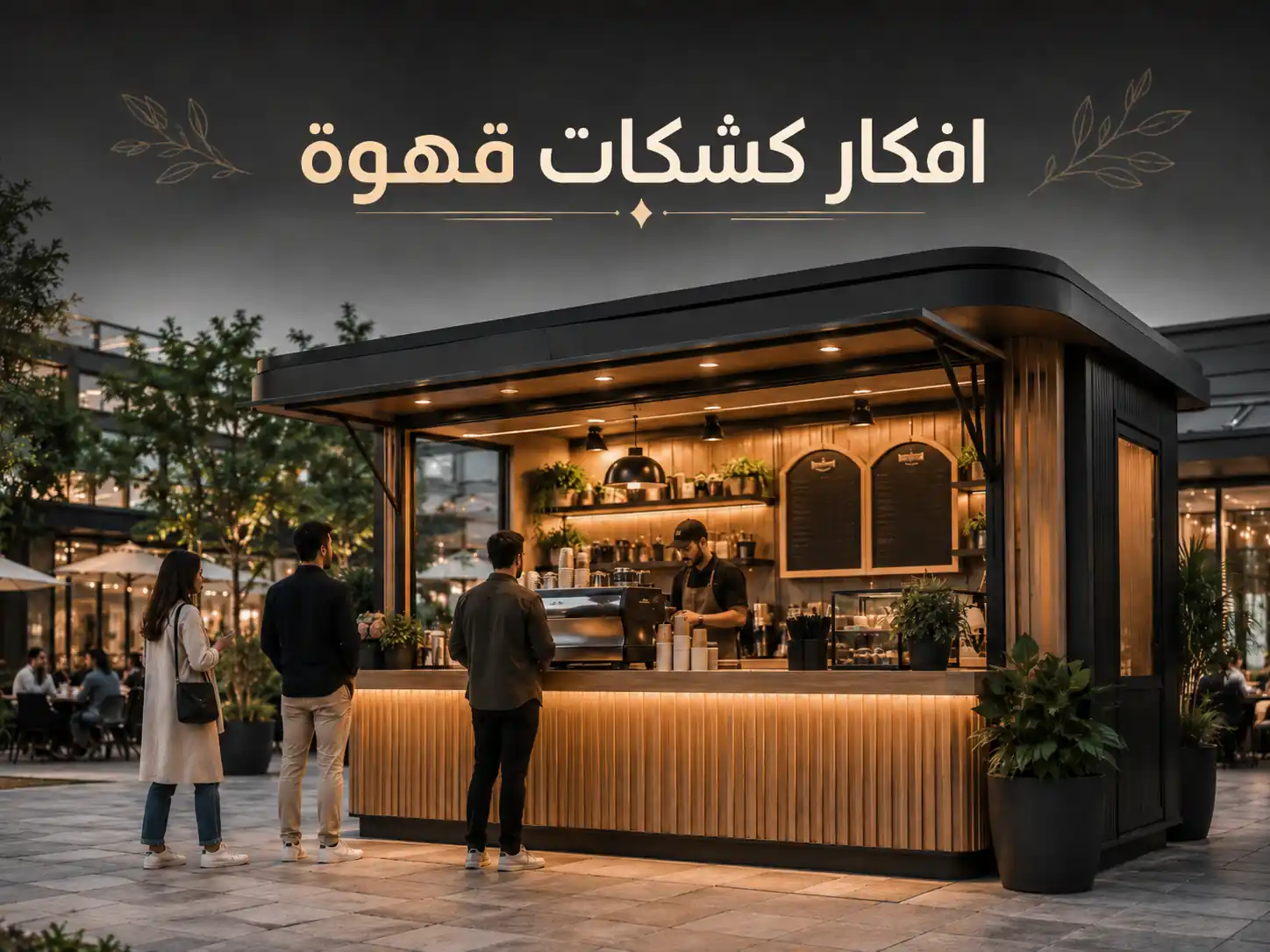 افضل افكار كشكات قهوة مبتكرة لمشروع عصري وناجح